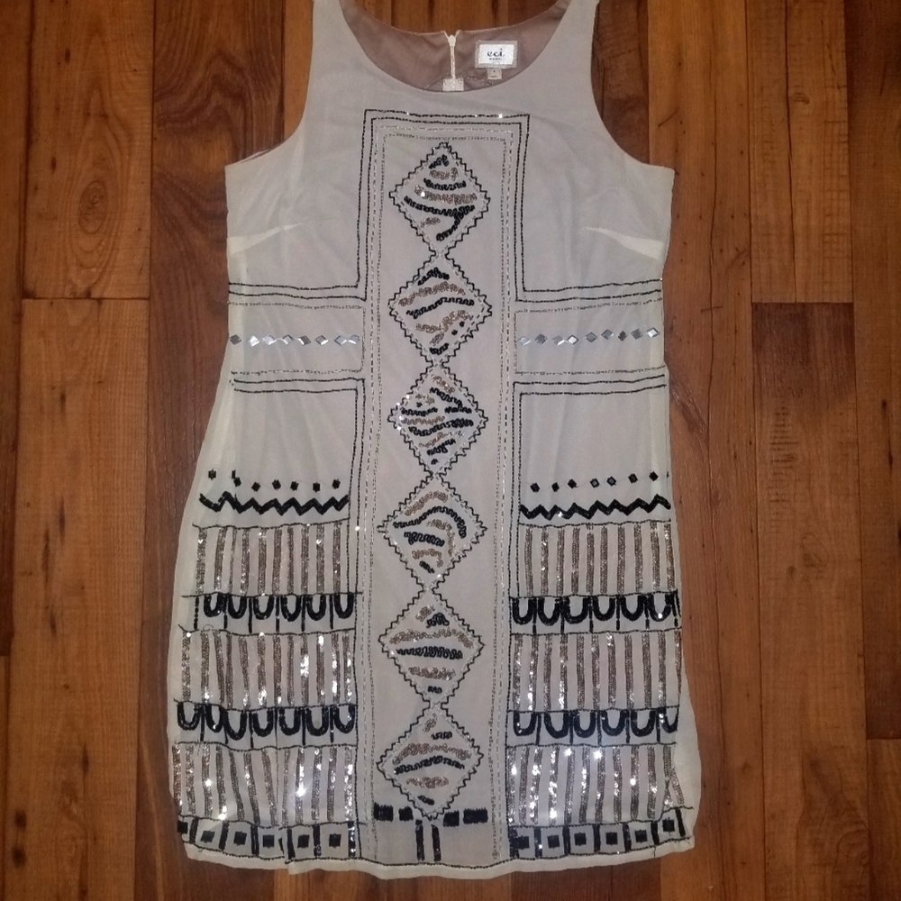 ECI Beaded Dress